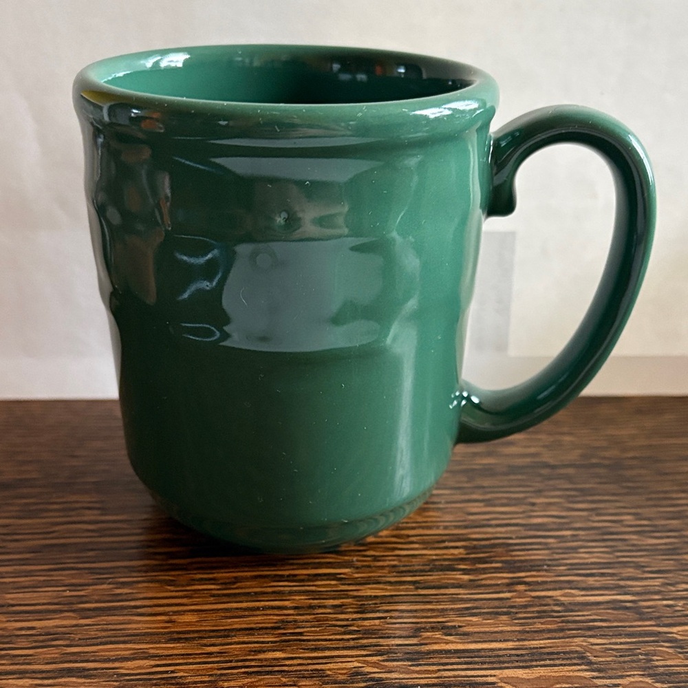 Vintage Longaberger Ivy Green Mug